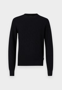 Strikkegenser - deep navy