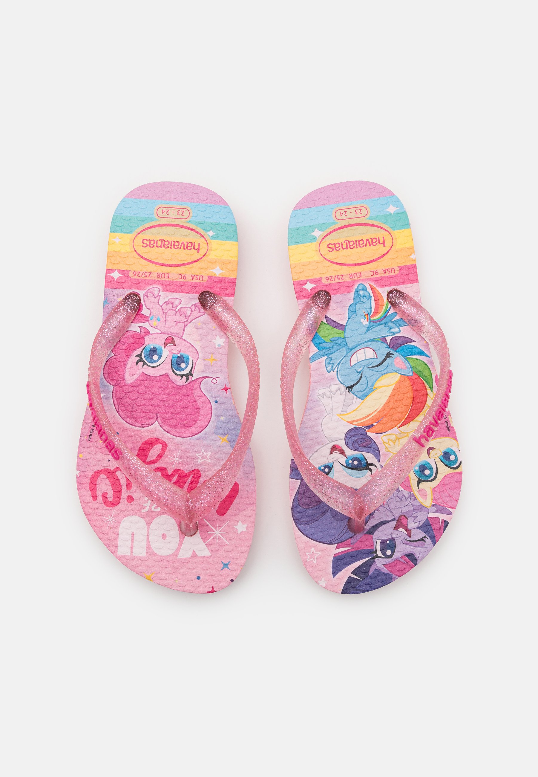 Havaianas MY LITTLE PONY - Sandalias de - macaron - Zalando.es