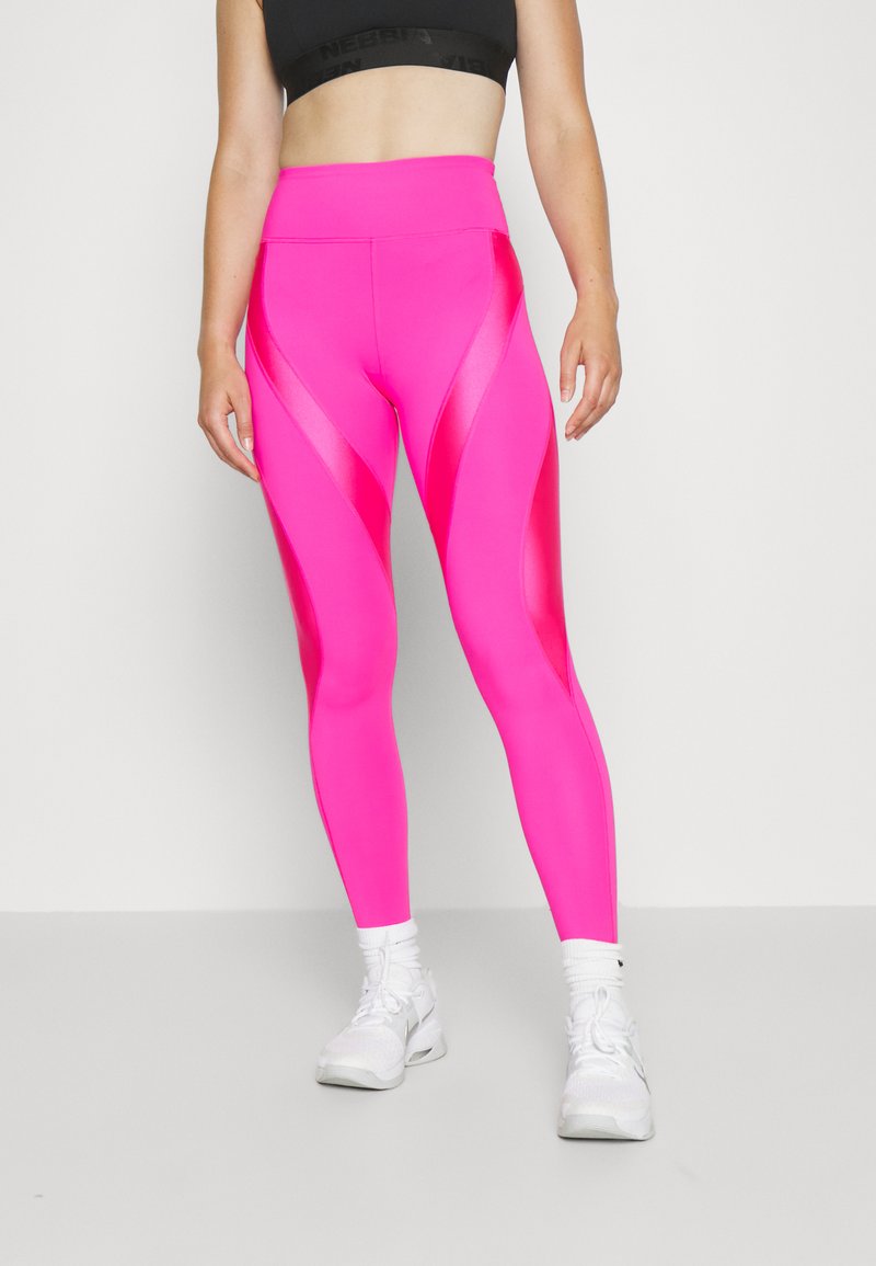7 DAYS Active PANELLED Leggings pink glo/roz Zalando.ro