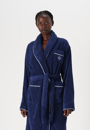 ESSENTIALS BATHROBE - Badekåpe - navy
