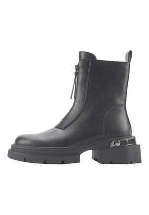 MILITARY CHERIN 4PR - Platform ankle boots - black