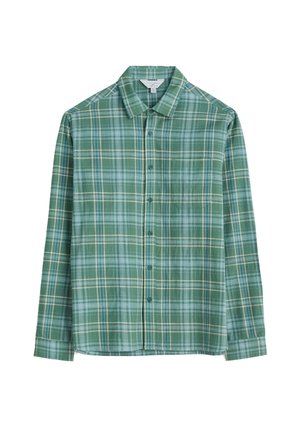 Seasalt Cornwall Camisa - green moss headland