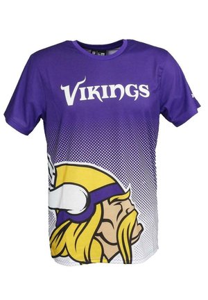New Era MINNESOTA VIKINGS NFL - Print T-shirt - lila