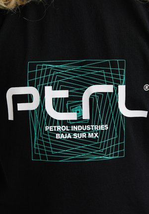 Petrol Industries, BOYS T-SHIRT SS CLASSIC PRINT - T-shirt print - black