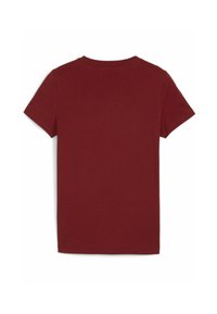 Puma SQUAD TEE - Camiseta estampada - intense red