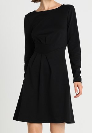 Vestito di maglina - black