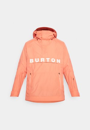 Burton FROSTNER ANORAK - Snowboardkabát - peach echo