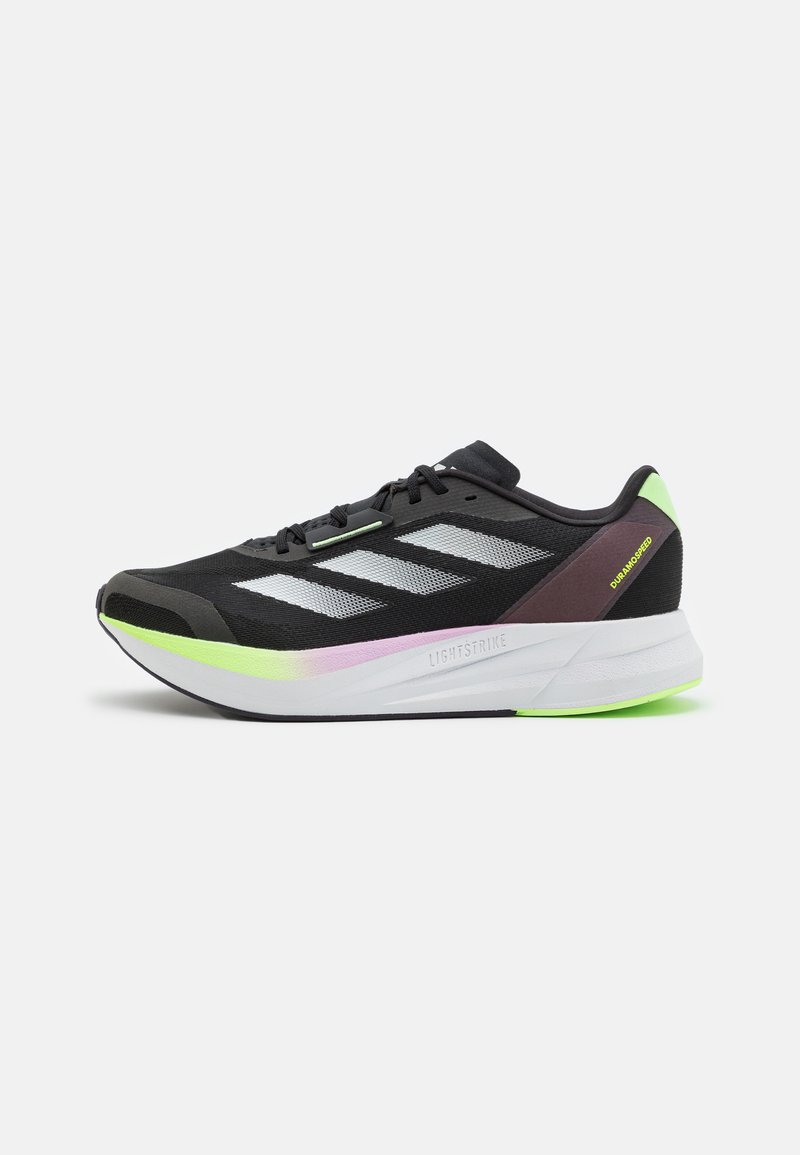 adidas Performance DURAMO SPEED - Chaussures de running sur route - core black/zero metallic/aurora black