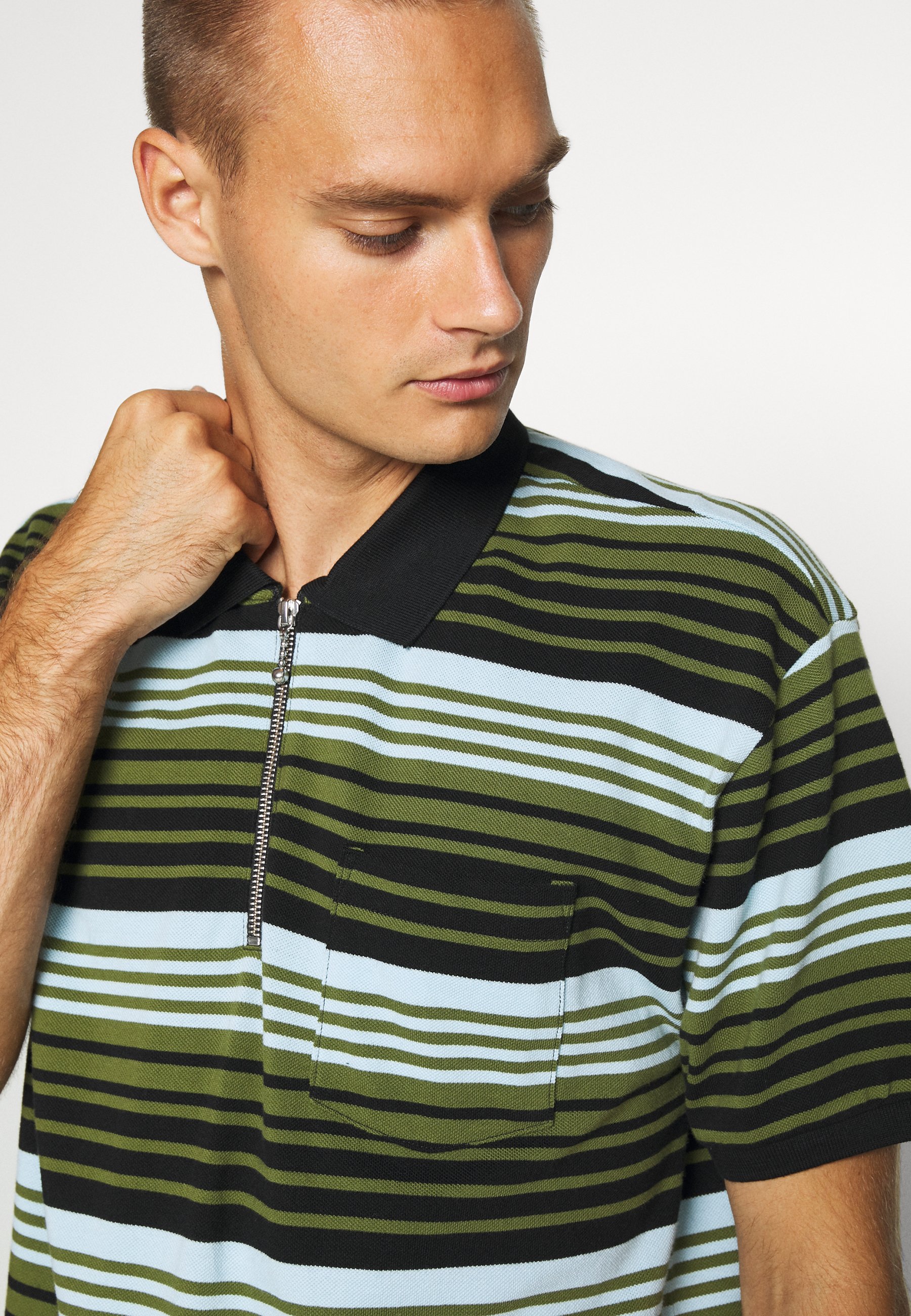 Obey Clothing ESTATE Poloskjorter blackmulti Zalando.no Obey Clothing ESTATE - Poloskjorter - black/multi