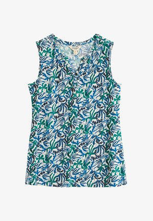 Seasalt Cornwall, SEASALT CORNWALL PURIST VEST - Top - inky fronds chalk
