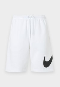 CLUB - Tracksuit bottoms - white/black