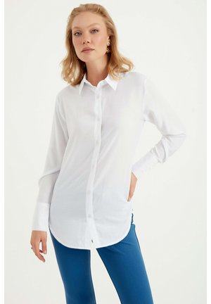 BASIC - Hemdbluse - white