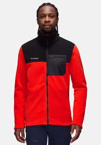 Mammut INNOMINATA - Giacca in pile - mammut red black