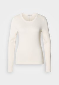 CREW NECK - Μπλούζα με μακριά μανίκια - raw cream