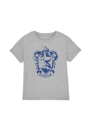 Cotton Soul, HARRY POTTER RAVENCLAW ONE COLOR CREST UNISEX - Print T-shirt - mottled light grey