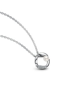 Pandora SHAPED PAVÉ CIRCLE COLLIER - Verižica - silver coloured