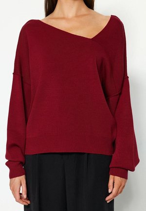 Pullover - bordeaux