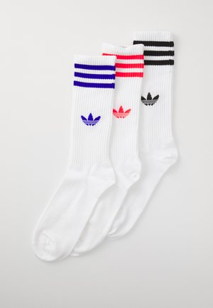 3PACK - Sokid - white/lucid red/lucid blue