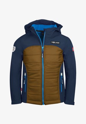 LYSEFJORD - Winter jacket - navy/bronze/azure blue