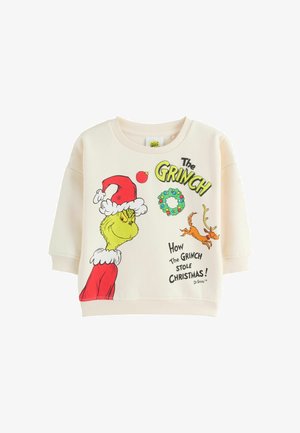 Next, REGULAR FIT - THE GRINCH CREW - Felpa - white