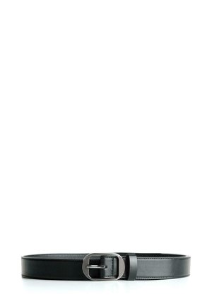 THIN WITH OVAL BUCKLE  - Gürtel - black