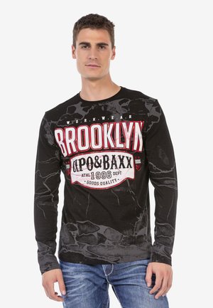 Long sleeved top - black