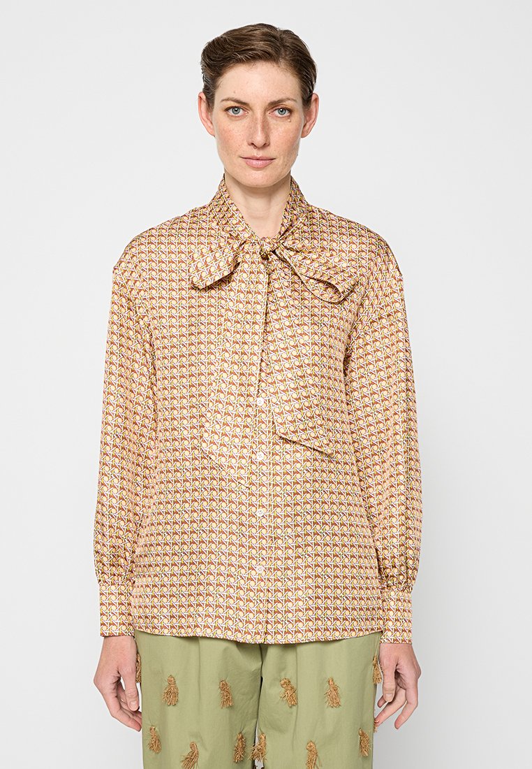 TORY BURCH Overhemdblouse beige