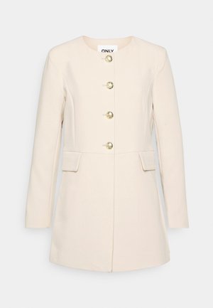 ONLYASMINE LONG FITTED - Blazer - silver lining