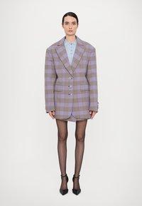 Rabanne Blazer - purple/orange/cream/blue