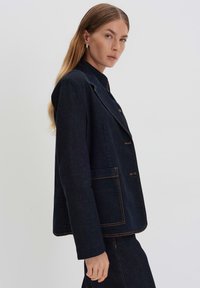 someday. NIARA - Giacca di jeans - dark rinsed blue