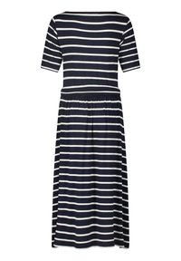 Betty Barclay KURZARM - Jersey dress - dunkelblau weiß