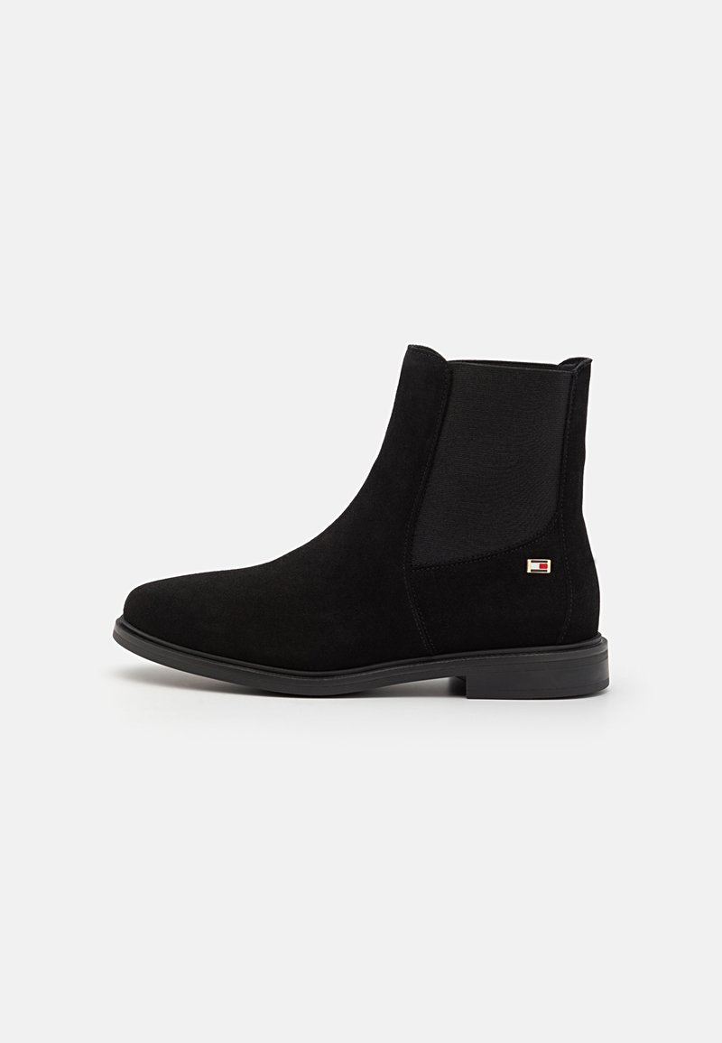 Tommy Hilfiger FLAG LOW CHELSEA - Botines - black