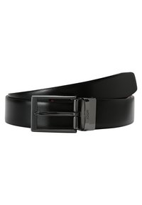 BELT  - Belte - black/cognac