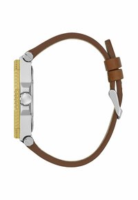 Guess PRIME - Cronografo - brown and gold coloured