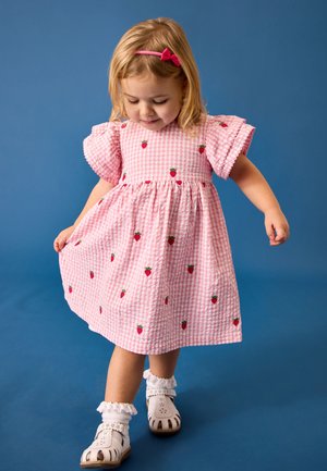 JoJo Maman Bébé REGULAR FIT - Jurk - pink