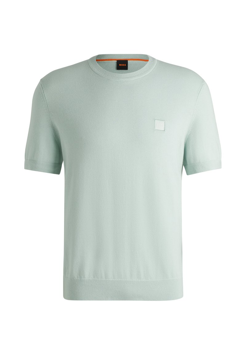 Boss T-shirt basic donkerblauw Boss T-shirt basic donkerblauw