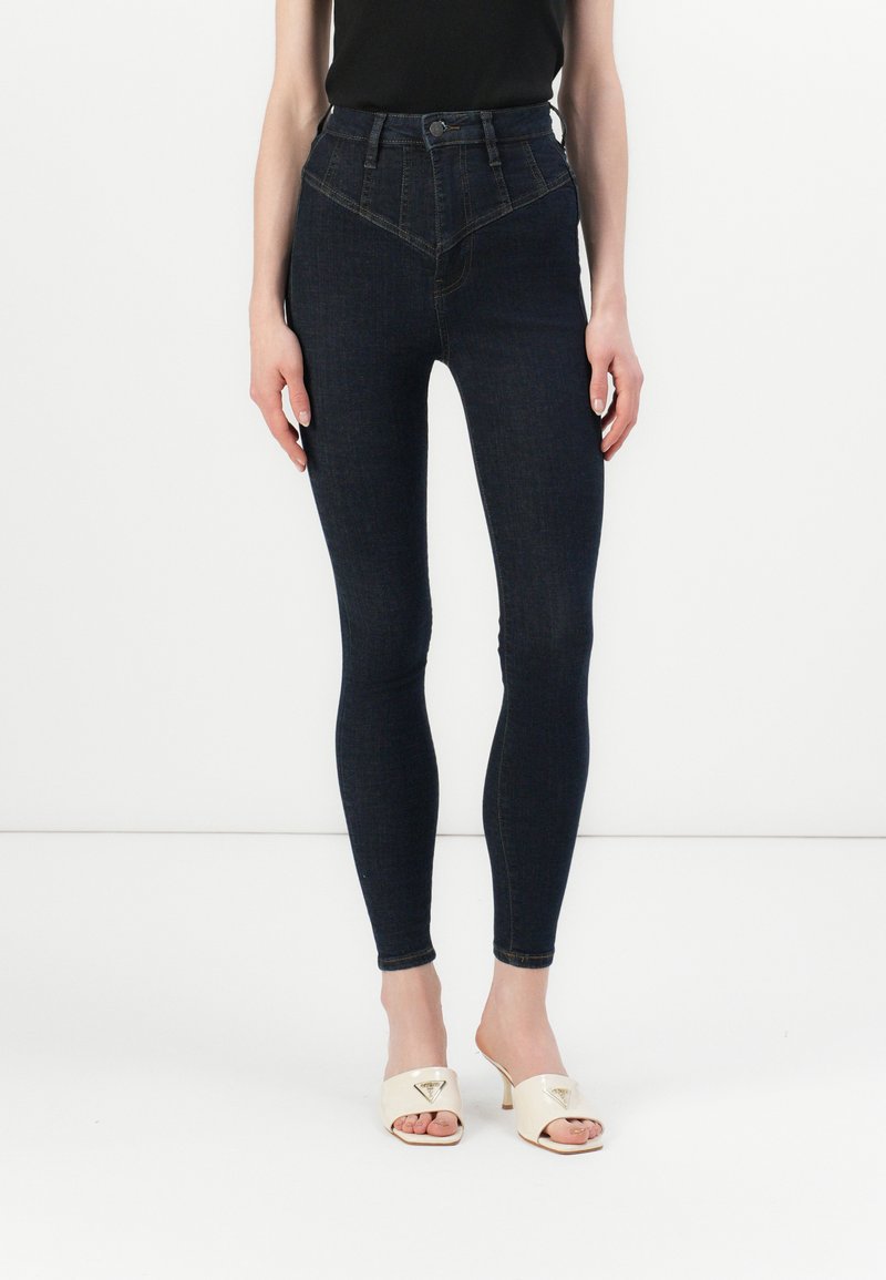 Guess Jeans Skinny Fit donkerblauw