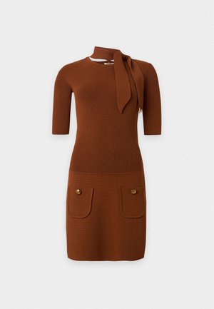 Elisabetta Franchi, WOMAN DRESS - Φόρεμα-πουλόβερ - sigaro