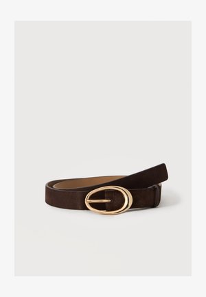 MICHAEL Michael Kors, NON REVERSIBLE OVAL BUCKLE - Gürtel - brown