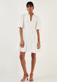 LELA REGULAR FIT - Jurk - ecru