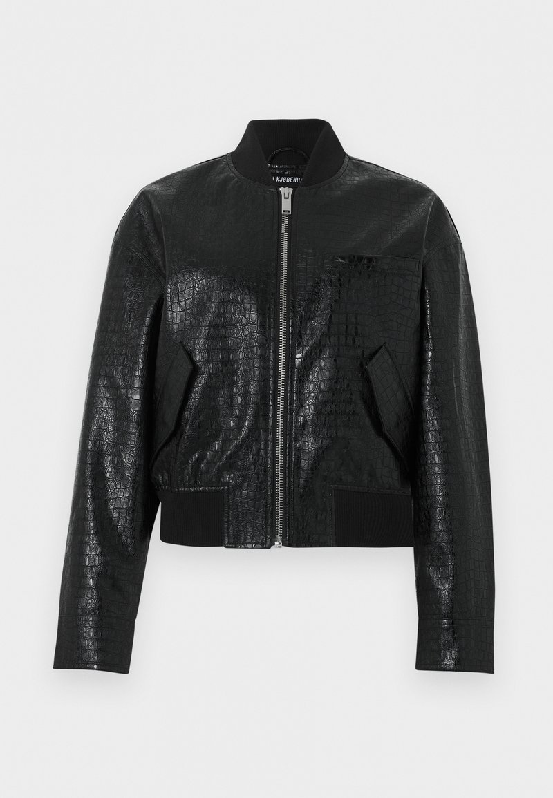 Chaqueta de cuero sintético