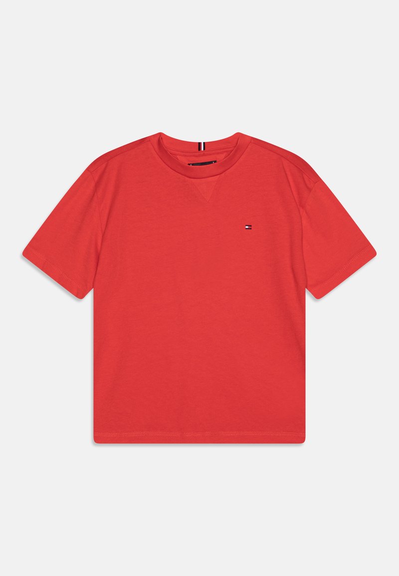 Tommy Hilfiger ESSENTIAL TEE UNISEX - T-shirt basic - fierce red