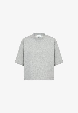 Levete Room, LR-NUKA 28 - Βασικό μπλουζάκι - lt grey melange