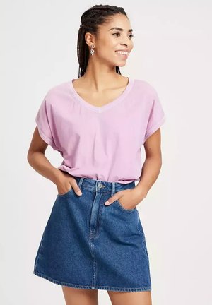 Cross Jeans T-shirt basic - lilac