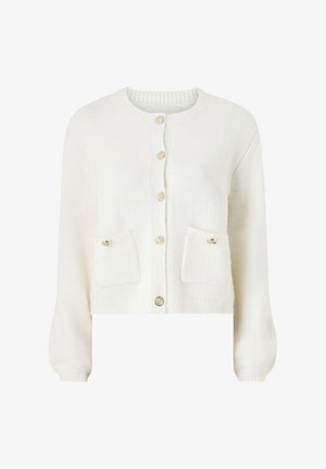 Ellos Collection, MIT LANGEN PUFFÄRMELN - Cardigan - weiß