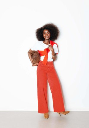 FELIX - Wide Leg - rouge