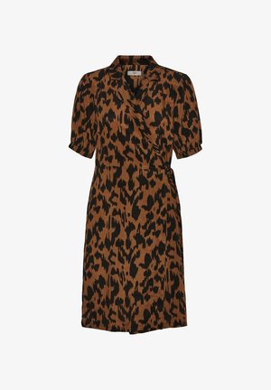 Noisy May, Robe chemise - mottled brown