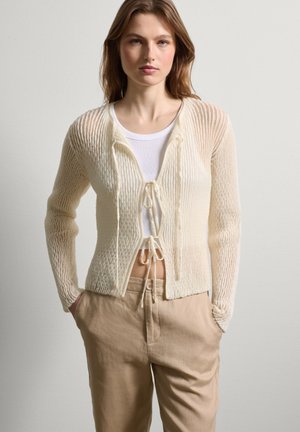 Strickjacke - cream white