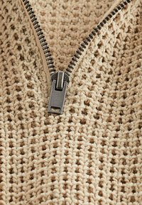 Next CABLE ZIP NECK - Maglione - neutral