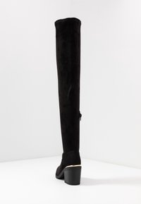 Even&Odd Wide Fit Stivali sopra il ginocchio - black